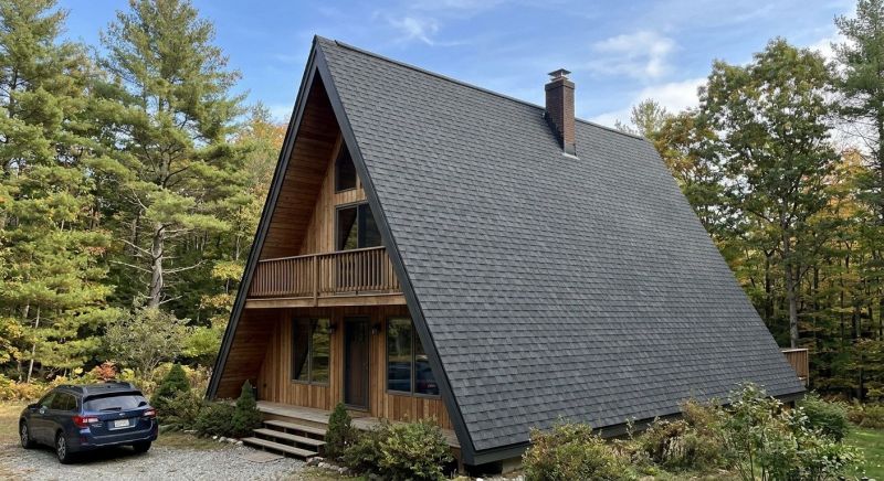 A Frame Roof Installation in Fayette County, GA