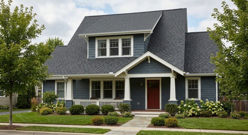 A Frame Roof Installation in Fayette County, GA