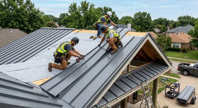 Aluminum Roof Construction in Fayette County, GA