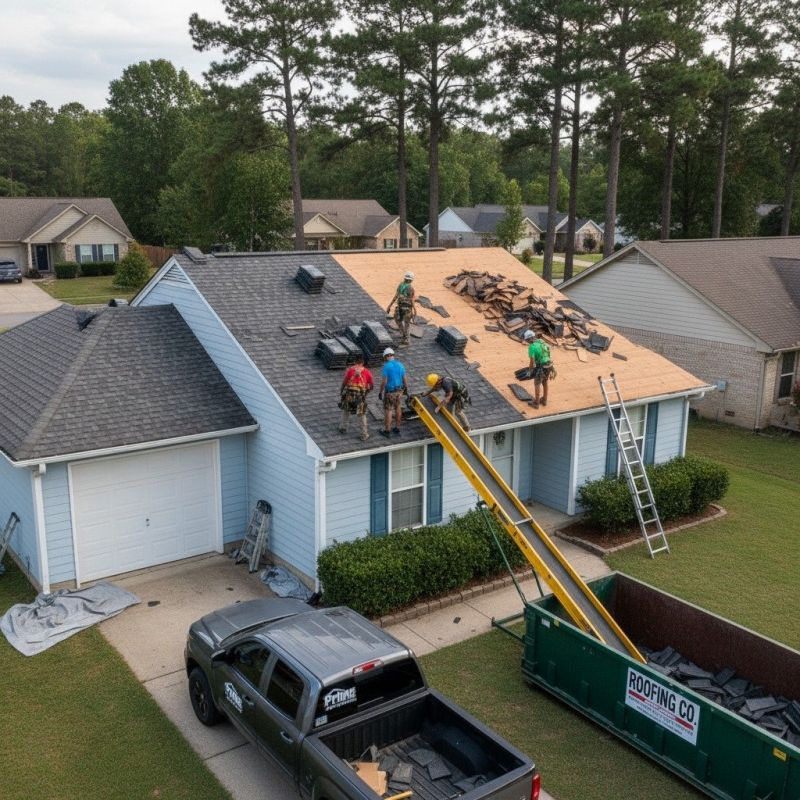 Asphalt Roof Replacement in Clayton County, GA
