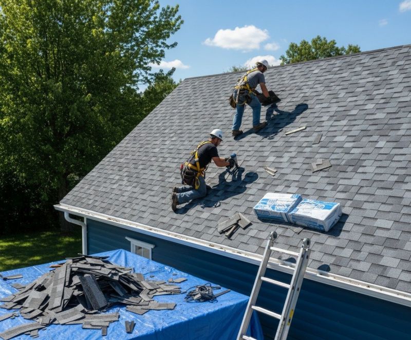 Asphalt Roof Replacement in Forest Park, GA