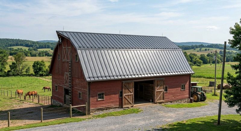 Barn Roof Replacement in Fayetteville, GA