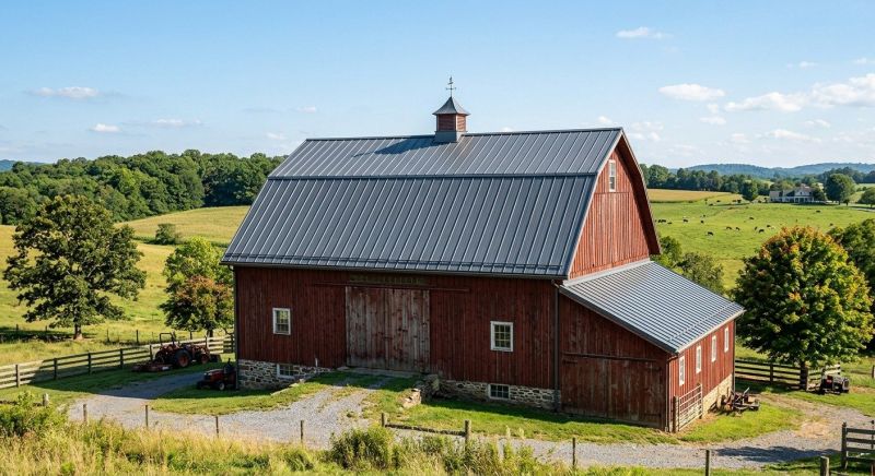 Barn Roof Replacement in Fulton County, GA
