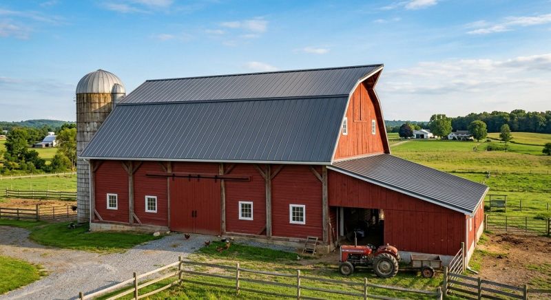 Barn Roof Replacement in Gay, GA