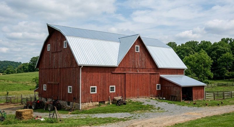 Barn Roof Replacement in Henry County, GA