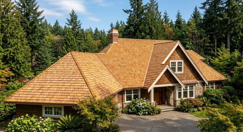 Cedar Roof Installation in Jonesboro, GA