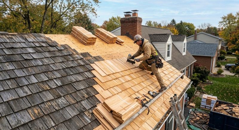 Cedar Shingles Replacement in Griffin, GA