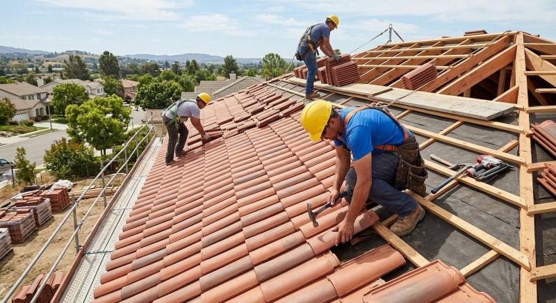 Clay Roof Installation in Fayette County, GA