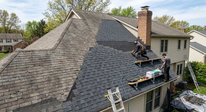 Damaged Roof Replacement in Douglasville, GA