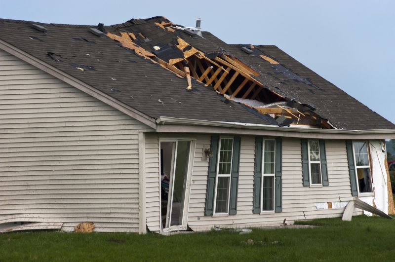 Damaged Roof Replacement in Fayette County, GA