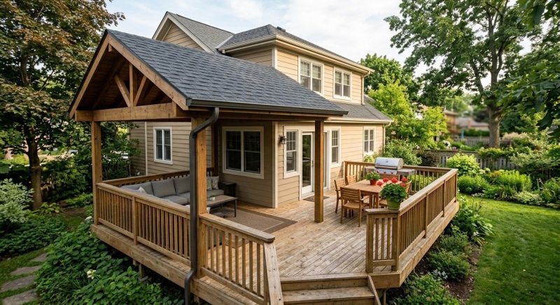 Deck Roof Construction in Fayette County, GA