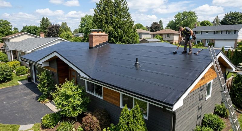 Epdm Roof Installation in Brooks, GA