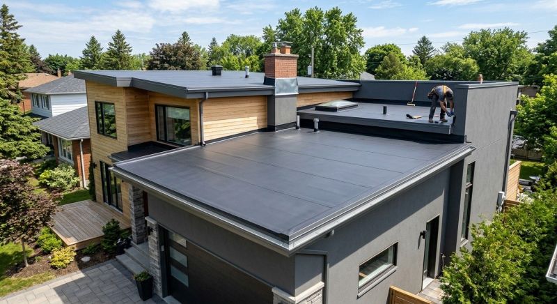 Epdm Roof Installation in Sharpsburg, GA