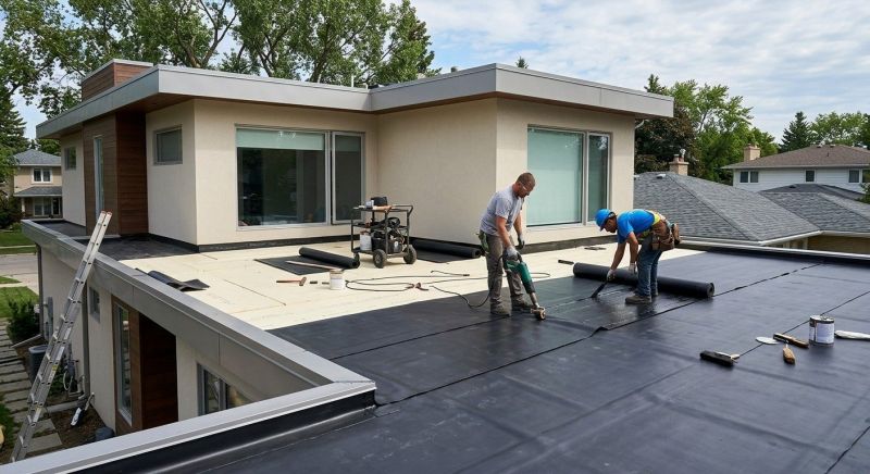 Flat Roof Installation in Fayetteville, GA
