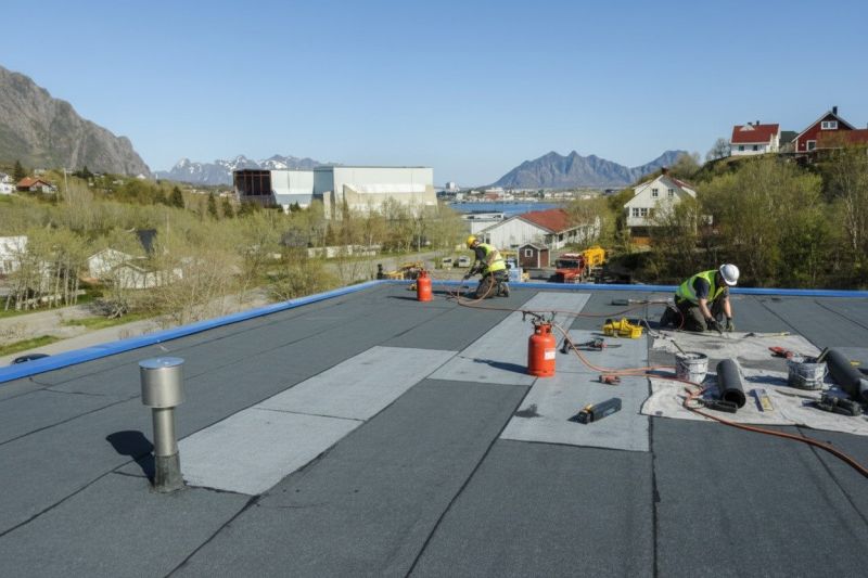 Flat Roof Replacement in Ellenwood, GA