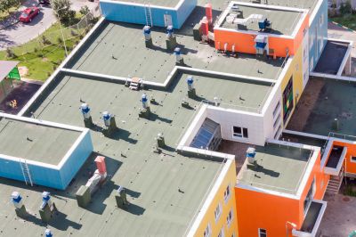Flat Roof Replacement in Ellenwood, GA