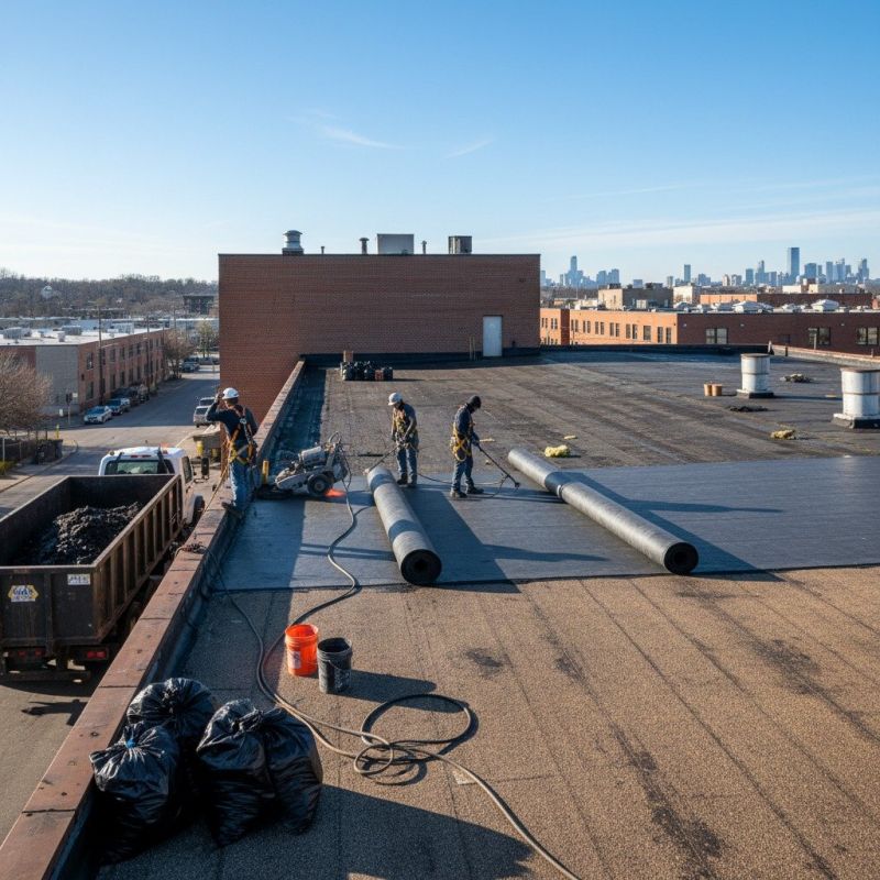 Flat Roof Replacement in Fayetteville, GA