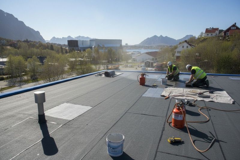 Flat Roof Replacement in Sharpsburg, GA