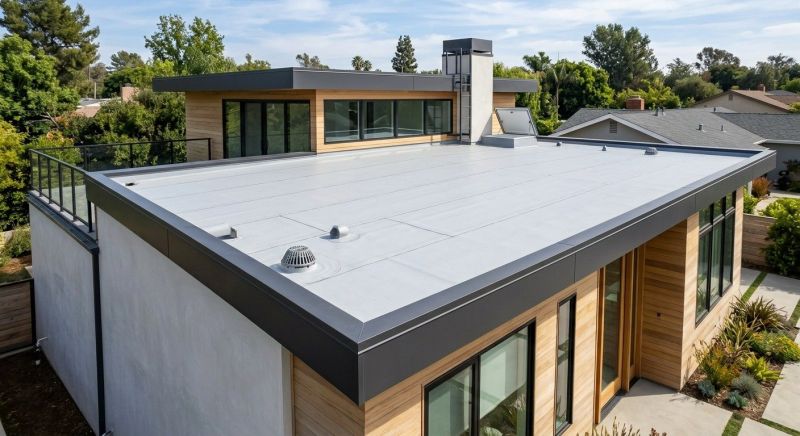 Flat Roof Replacement in Tyrone, GA