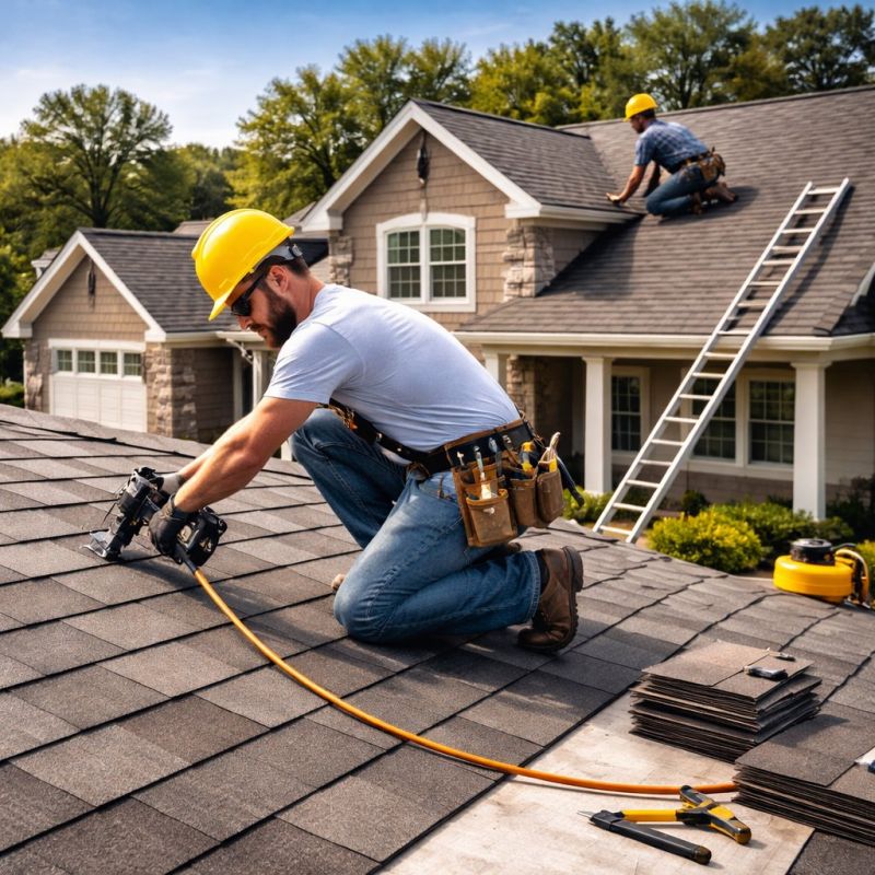 House Roof Installation in Peachtree City, GA
