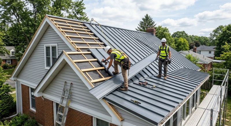Metal Roof Installation in Coweta County, GA