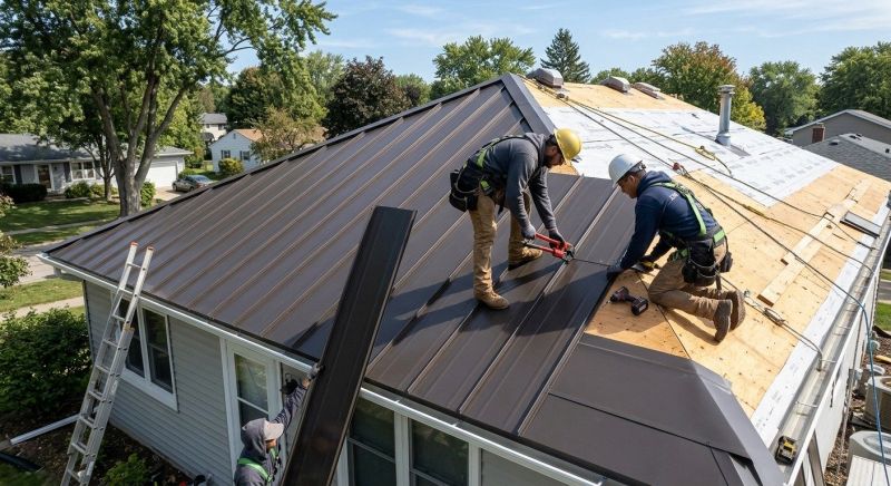 Metal Roof Installation in Fulton County, GA