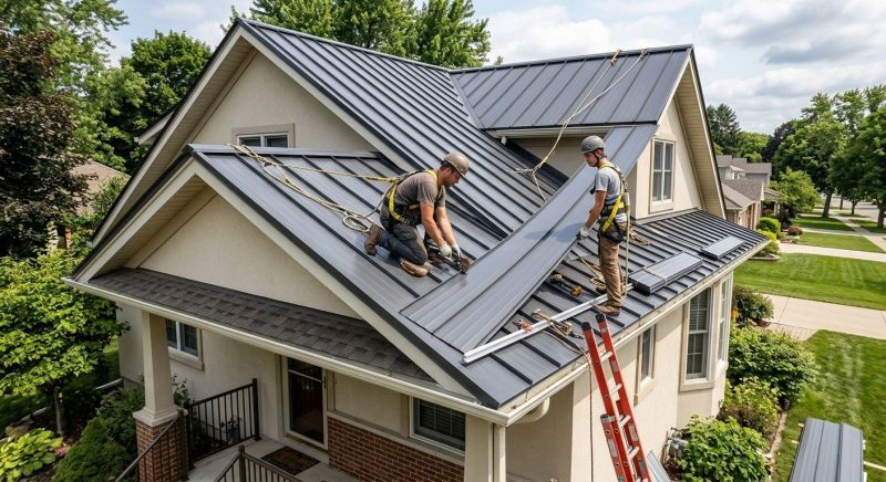 Metal Roof Installation in Mcdonough, GA