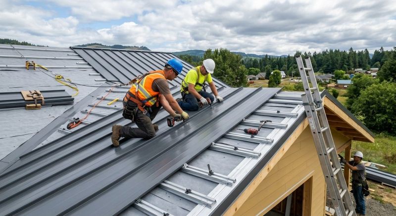 Metal Roof Installation in Senoia, GA
