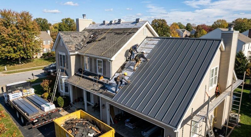 Metal Roof Replacement in Williamson, GA
