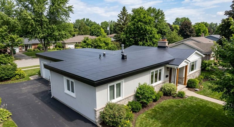 Rubber Roof Installation in Fayette County, GA