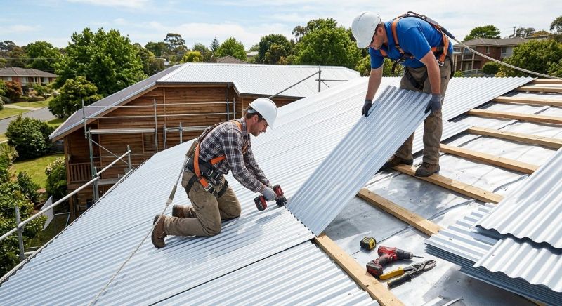 Sheet Roofing Installation in Fulton County, GA