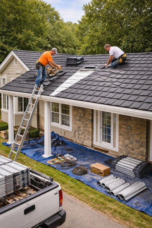 Sheet Roofing Installation in Newnan, GA