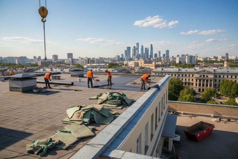 Single Ply Roof Replacement in Atlanta, GA