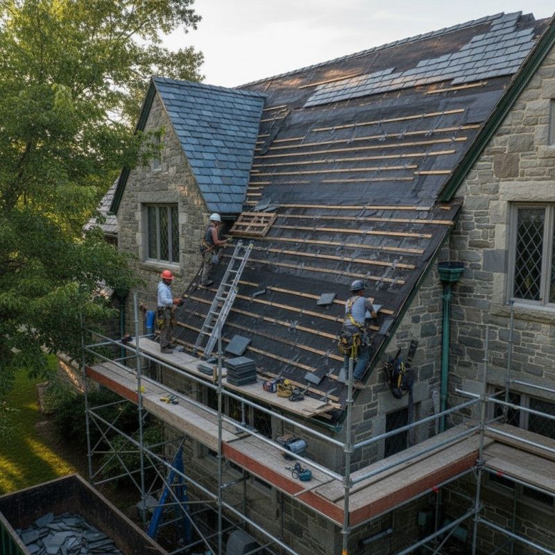 Slate Roof Replacement in Henry County, GA