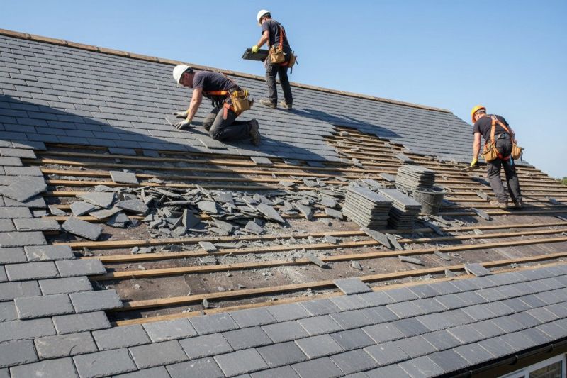 Slate Roof Replacement in Senoia, GA