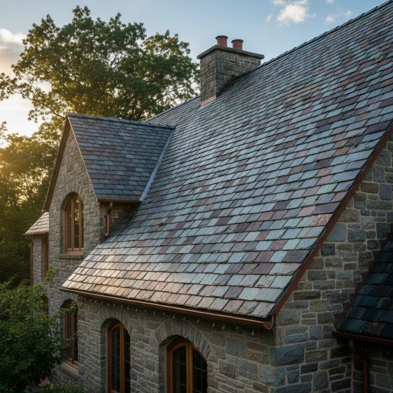 Slate Roof Replacement in Tyrone, GA
