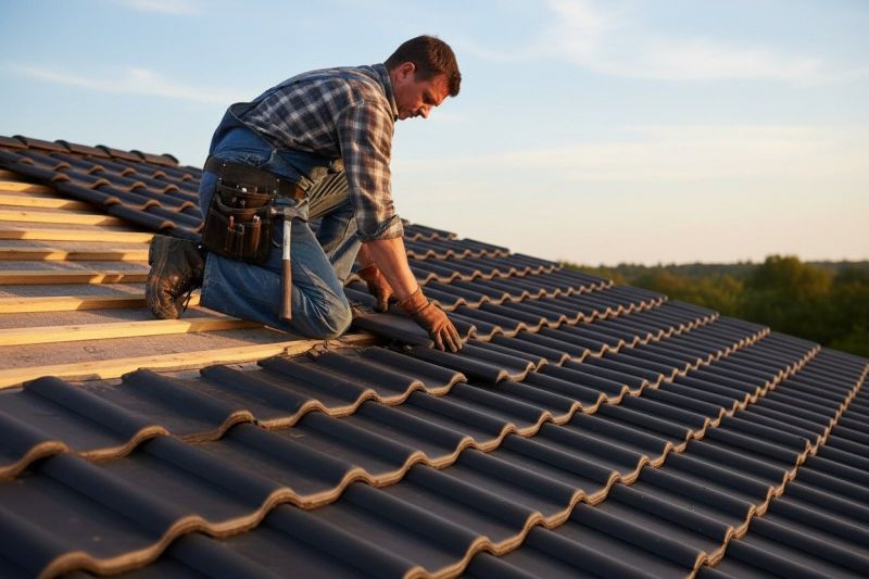 Spanish Tile Roof Replacement in Fayette County, GA