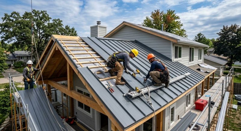 Steel Roof Installation in Fayette County, GA