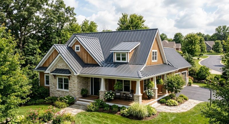 Steel Roof Replacement in Fulton County, GA