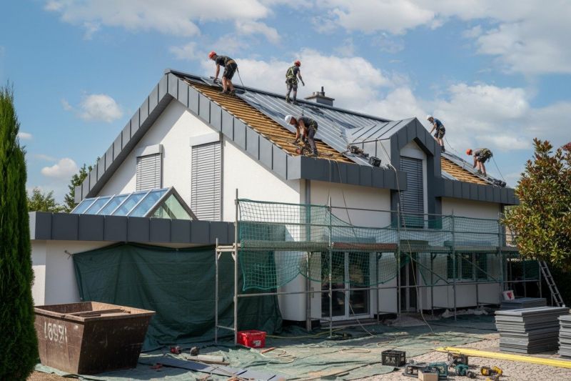 Steel Roof Replacement in Mcdonough, GA