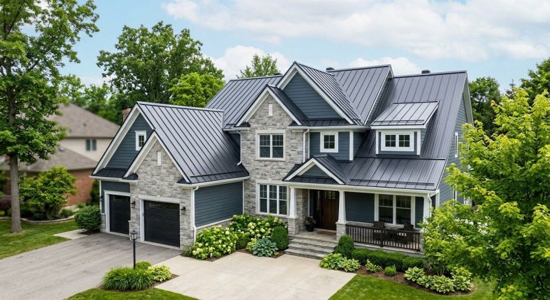 Steel Roof Replacement in Sharpsburg, GA