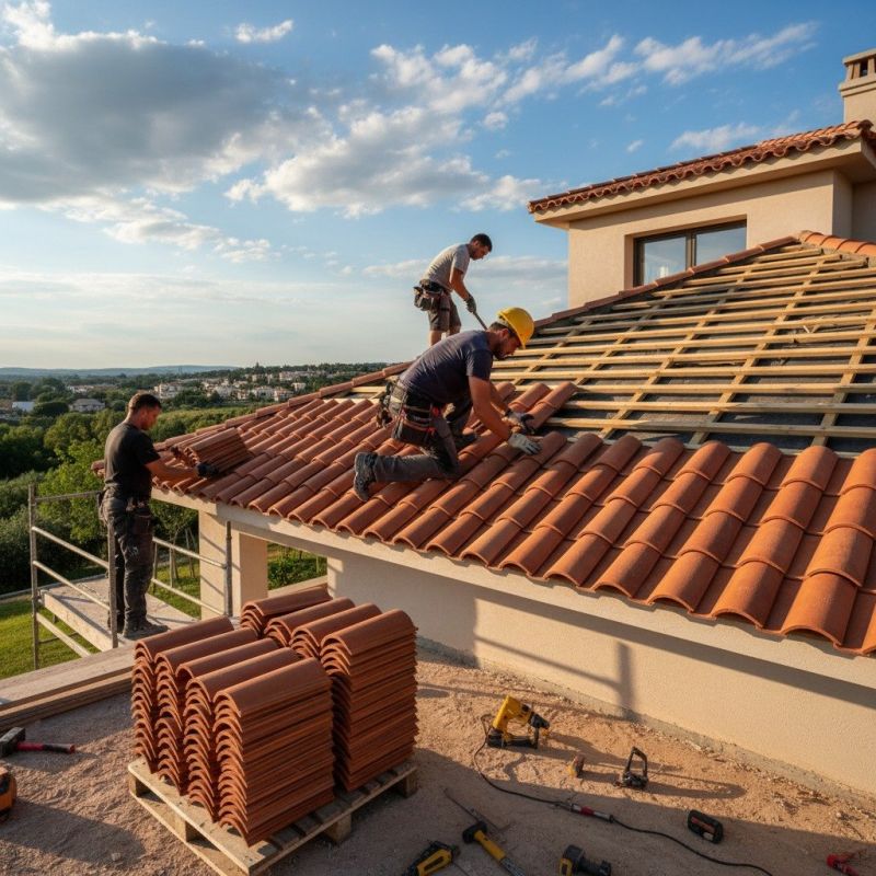 Tile Roof Replacement in Newnan, GA