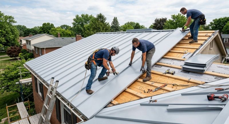 Tin Roof Installation in Henry County, GA