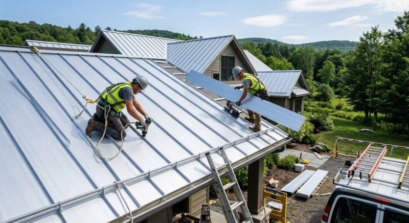 Tin Roof Installation in Peachtree City, GA