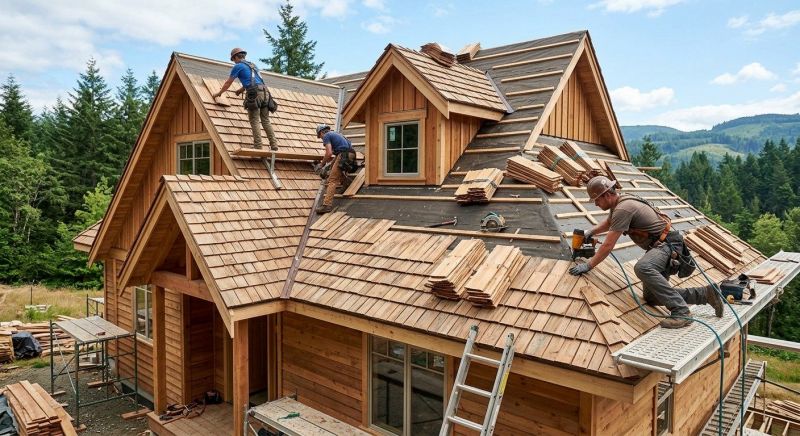 Wood Roofing Installation in Fairburn, GA