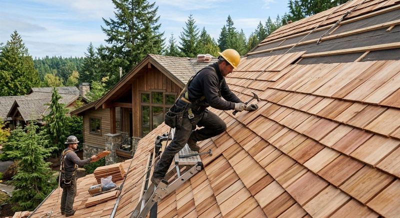 Wood Roofing Installation in Fairburn, GA