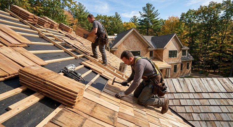 Wood Roofing Installation in Fayette County, GA