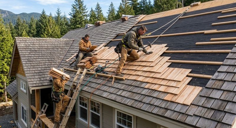 Wood Roofing Installation in Lovejoy, GA