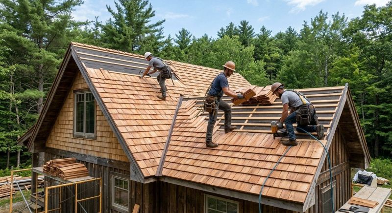 Wood Roofing Installation in Mcdonough, GA