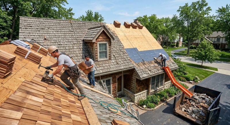 Wood Shake Roof Replacement in Gay, GA